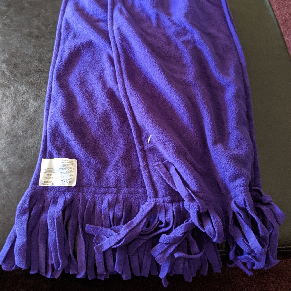 3 for $15 Purple Scarf with Fringe